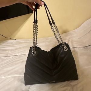 Edie Quilted Calfskin Leather Tote